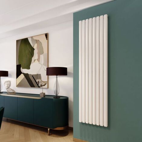 Radiatore termoarredo bianco modello piano mm 1800x600-int.1760-10 tubi-watt 1111-del.t50 3791-1col MAGMA