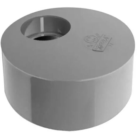 Tampone di riduzione semplice ad incollaggio maschio femmina in pvc 100 m/ 63 f NICOLL
