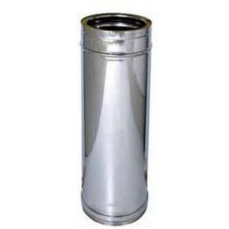 Tubo Doppia Parete per Stufa Ø Interno/Esterno cm. 8/13 H cm. 50