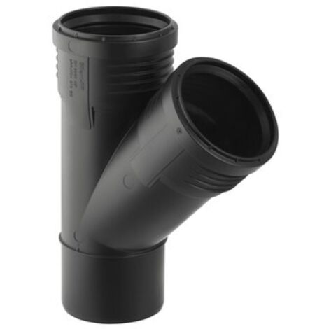 Braga ridotta 45° ad innesto in pp con guarnizione serie silent Ø75/50 GEBERIT