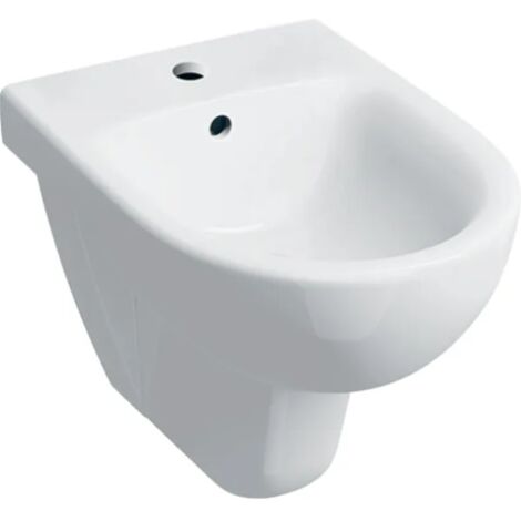 Bidet sospeso in ceramica bianca serie selnova GEBERIT