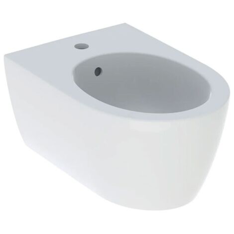 Bidet sospeso in ceramica bianca serie icon GEBERIT