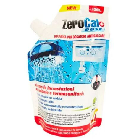 Ricarica liquida anticalcare zerocal+ dose 250 gr GEL