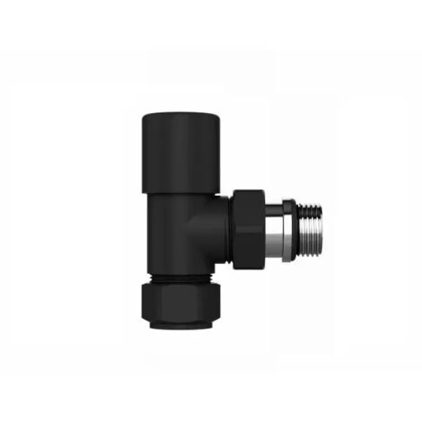 Valvola per radiatori attacco squadro nero opaco 1/2" valvola ARTECLIMA