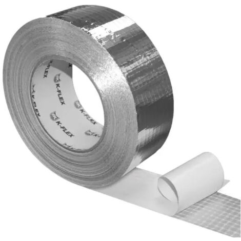 Nastro Adesivo In Alluminio, 50 Mm X 50 M, Isolante, 3 Rotoli - Foto 5