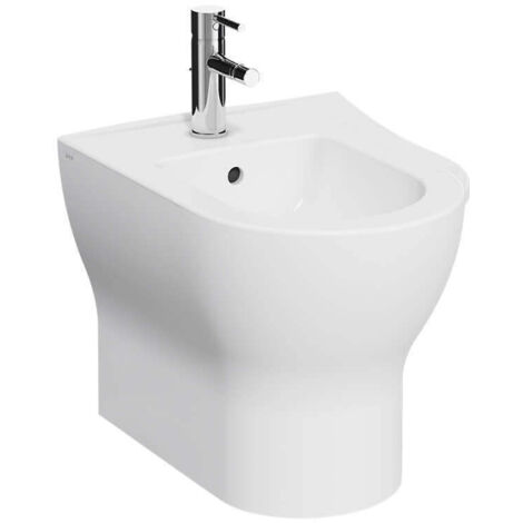 Bidet filo muro a terra Mia Round di Vitra sanitari