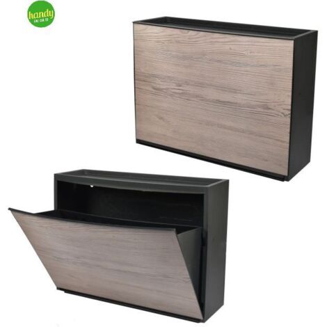 Scarpiera iml Belli e Forti wood effetto legno grigio