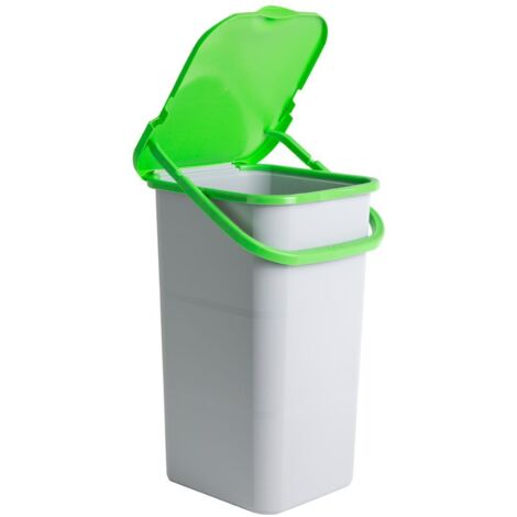 Pattumiera Belli e Forti premi' plus verde 44 x 29 x 34 cm