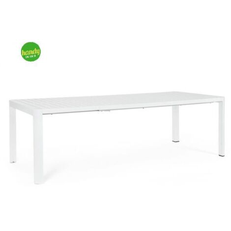 Tavolo Bizzotto Allungabile Kiplin 180/240x100cm Bianco (1/5)