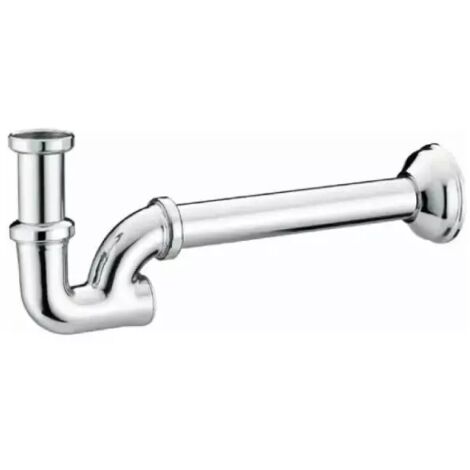 Sifone scarico a colonna in ottone cromato senza piletta per lavabo a colonna 1" FRATELLI GIACOMINI