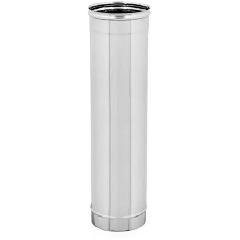 Tubo canna fumaria monoparete in acciaio inox aisi 304 mm 500 ø300 sp 0,5 mm EUROPROFIL