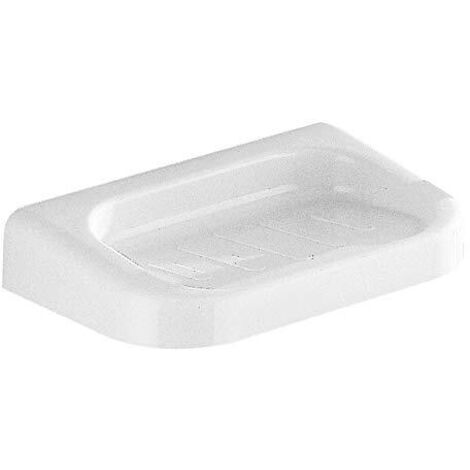 Porta sapone da parete in resina termoindurente modello darios dim. cm(lxpxh):18x11,5x3,5 GEDY