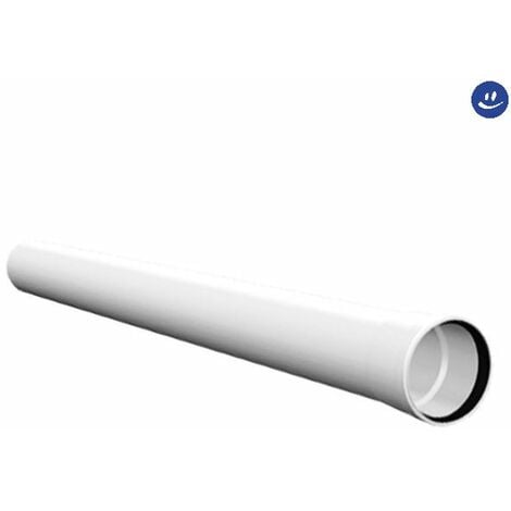 Canna fumaria tubo in PLASTICA PPs condensazione DN 100 L 1 mt.