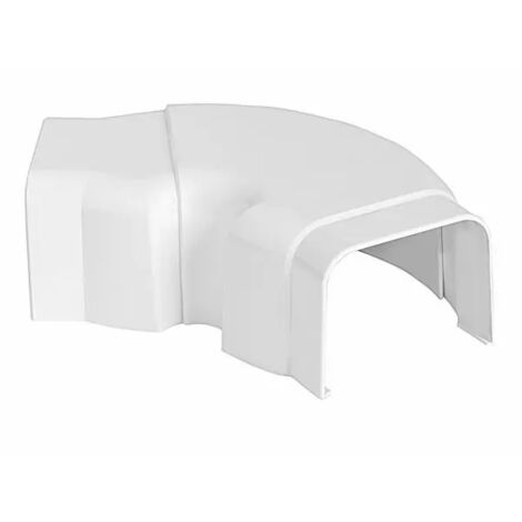Curva regolabile per condizionamento in pvc 90x65 mm VECAMCO