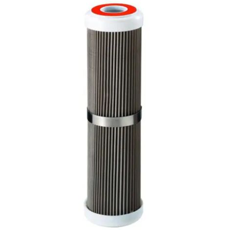 Cartuccia a rete filtrante plissettata in acciaio inox 50 mcr junior - altezza nominale 7" ATLAS FILTRI