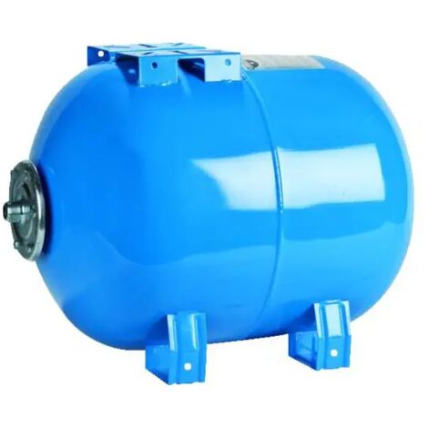 Idrosfera in acciaio al carbonio verniciata orizzontale con membrana intercambiabile 10 bar lt 100 - 1"g - 10 bar ZILMET