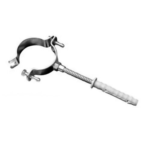 Collare ø1"1/4 fissaggio tubo ø39÷43 con dado puntato 255114000