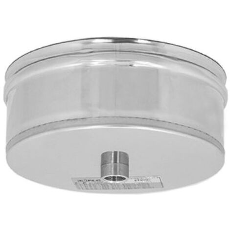 Tappo condensa monoparete acciaio inox aisi 304 ø80 EUROPROFIL