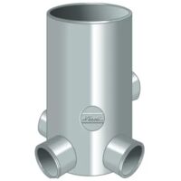 Pozzetto A Pavimento Bonomini 4 Vie Basso 50mm - Per Scarichi Idraulici Multicolore - Foto 12