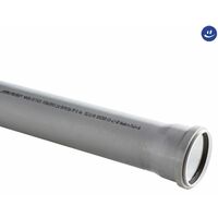 Tubo 1 bicchiere ad innesto in pp con guarnizione serie ed tech ø40 mt 0,5 WAVIN