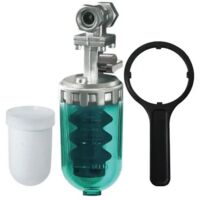 Dosatore proporzionale di polifosfati femmina femmina 1/2" modello ciao cal salvaspazio con valvola stop femmina - femmina 1/2" ACQUAPURA