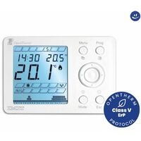 Cronotermostato digitale settimanale modello techno wpt opentherm classe v alimentazione a batterie - classe v - settimanale IMIT