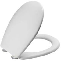 Copriwater termoindurente ovale serie Samba 2 chiusura standard DINOPLAST