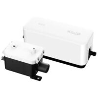 Mini pompa compatta slim per scarico condensa dei condizionatori con allarme modello value s mod.s1 -portata max 24l/h -altezza mandata massima 10mt GENERAL GAS