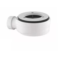 Piletta scarico sifonata ispezionabile e estraibile ribassata in polipropilene senza tappo altezza 59mm per piatti doccia Ø90 mm ribassata ed estraibile - altezza 59 mm