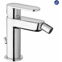 Rubinetto miscelatore monocomando cromato per bidet serie candy scarico 11/4 PAFFONI