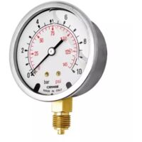 Manometro ad olio 1/4" 0-10 bar CEWAL