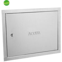 Sportello Zincato Zinco Per Contatore Acqua 40x20x30 Cm