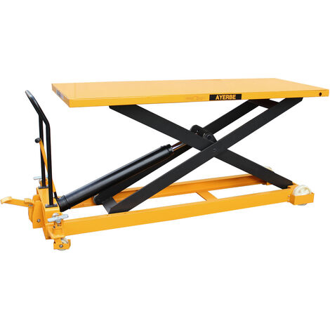 AYERBE - 583940 - Table hydraulique à commande manuelle capacité 1000 kilos - AY-1000-MH 2035 mm