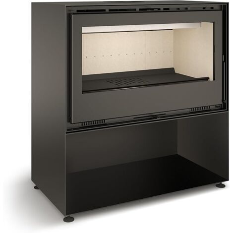 TJ - Poêle à bois avec poêle à bois modèle JUCAR 90 8,4 kW (1/4)