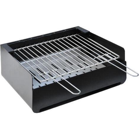 Tuozi - Grille de barbecue EGO Griller 78 cm en acier pour séries Plan et Venit avec revêtement noir résistant à la chaleur – Accessoire pour cuisson au feu de bois en extérieur (1/3)