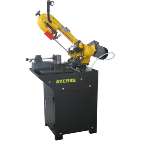 AYERBE - 584650 - Scie à ruban 150 mm avec table, 0,55 kW, lame 1735 mm, 65 m/min