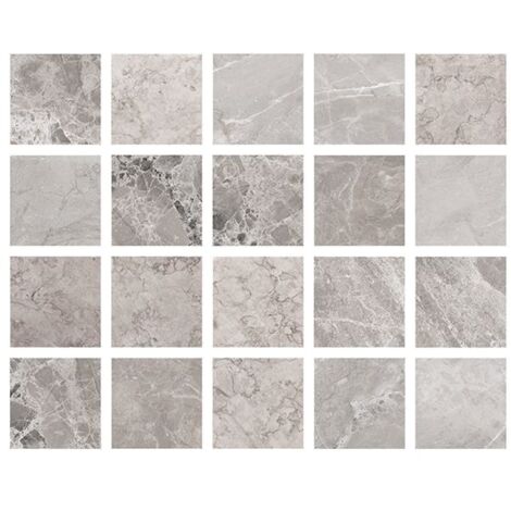 10 Piastrelle Adesive Marmo Nero/grigio - Autoadesive 30x30cm Per Cucina E Bagno - Foto 2