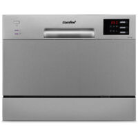 Comfee – Lave-vaisselle pose libre CDWTT602ESD 55cm 47dB 6 couverts – 6 programmes – Affichage LED – Inox – Classe D