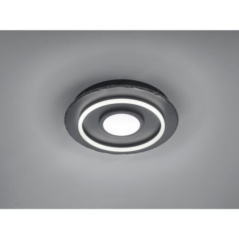 Plafonnierapplique led rond 3000 k - trio - corbie (1/2)