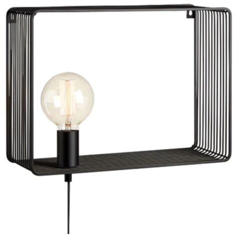 Applique Led noire culot E27 - Markslöjd - Shelf (1/3)