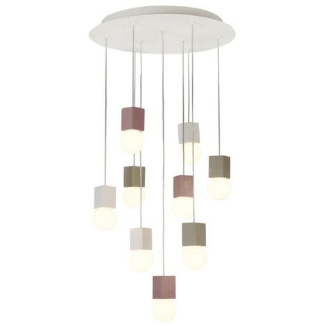Suspension 9 points lumineux - Mantra - Galaxia (1/2)
