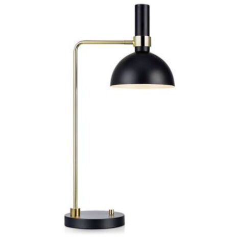 Lampe de table Led dimmable design Monika Mulder noire et laiton- Markslöjd - Larry (1/3)