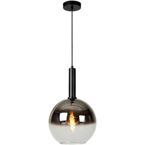 Lucide MARIUS Suspension Diam. 30 cm 1xE27 Noir