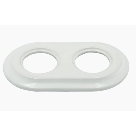 Legrand 079364L - Plaque de finition Mosaic Alu - 2 postes - 2x2