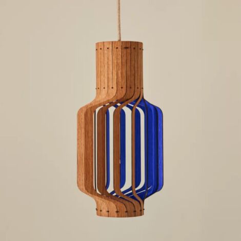 Suspension led bois naturel et bleu - piatoni - tjinkwe frad ii 88633374 88633374 88633374 88633374 88633374 88633374 88633374 88633374 88633374 88633374 88633374 88633374 (1/3)