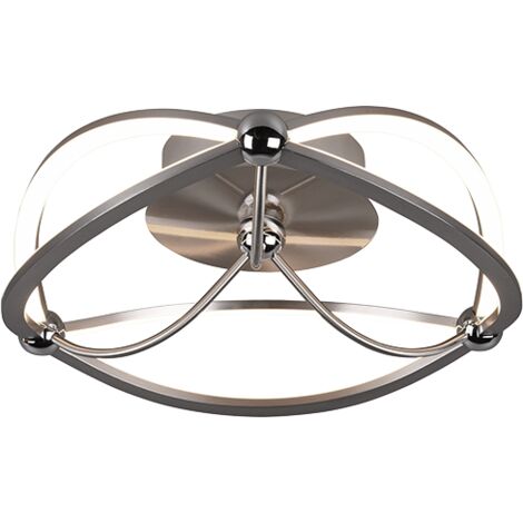 Plafonnier led 20w 2500lm 3000k variateur switch nickel mat - trio - charivari 50317249 50317249 50317249 50317249 50317249 50317249 50317249 50317249 50317249 50317249 (1/3)