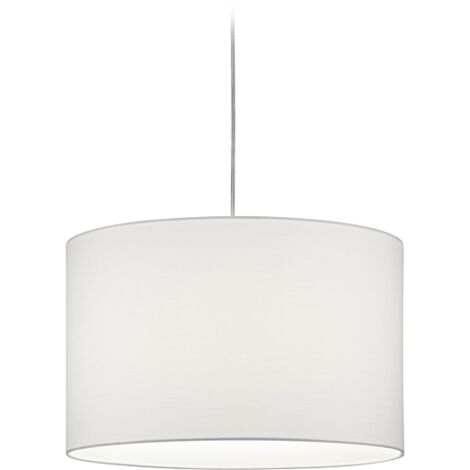 Suspension 1xe27 max 25w abat jour tissu blanc - trio - duoline 50668771 50668771 50668771 50668771 50668771 50668771 50668771 50668771 50668771 (1/3)
