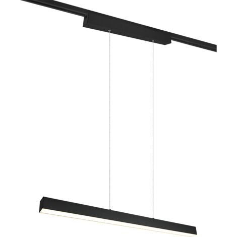 Suspension led 29w 3400lm 3000k metal noir mat - trio - duoline paros 50215940 50215940 50215940 50215940 50215940 50215940 50215940 50215940 50215940 (1/5)