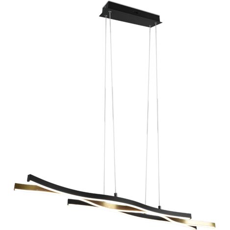 Suspension led 35w 4300 lm reglable 230030004000k laiton mat et noir mat - trio - blaze 58647129 58647129 58647129 58647129 58647129 58647129 58647129 58647129 (1/5)