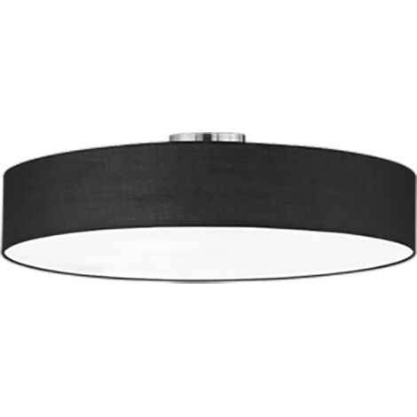 Plafonnier 5xe27 max 60w tissu noir 65 cm - trio - hotel 50216403 50216403 50216403 50216403 50216403 50216403 50216403 (1/3)
